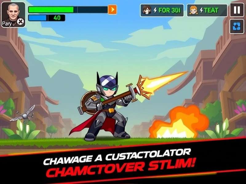 Mighty Warrior Force Multiplayer Battle