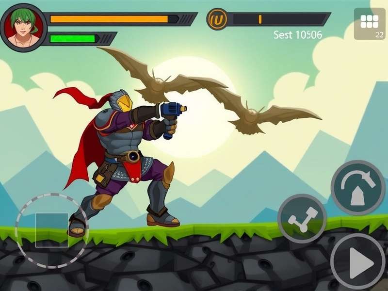 Mighty Warrior Force Gameplay Screenshot